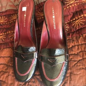 Fun and fabulous Tommy Hilfiger slide on mules